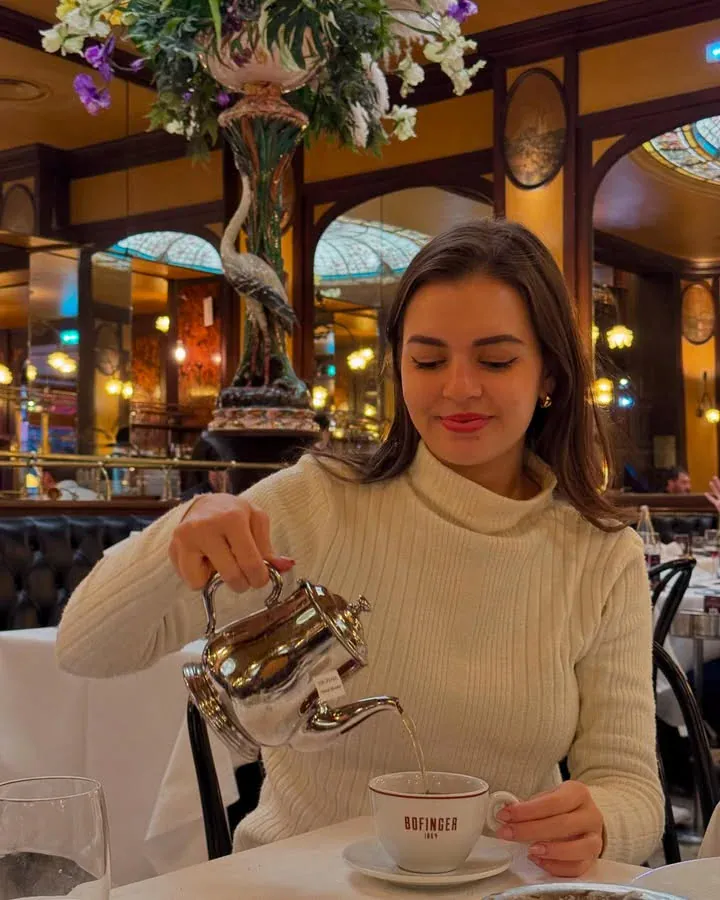 Brasserie Bofinger, a classic 19th-century Parisian restaurant with Art Nouveau decor
