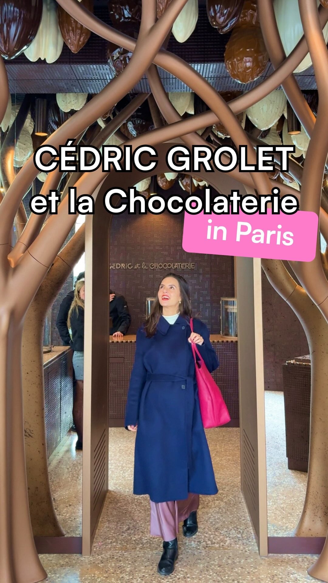 Cédric Grolet's new chocolate shop in Paris, French pastry and chocolate creations