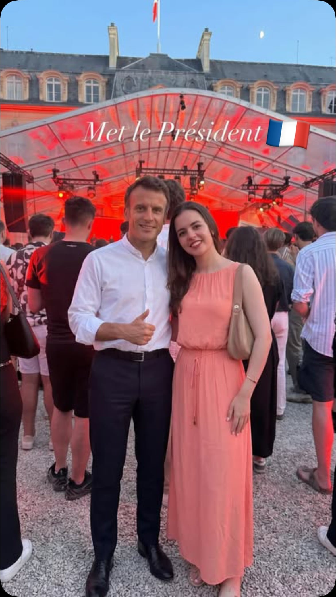 Fête de la Musique celebration at the Élysée Palace, the official residence of the President of France
